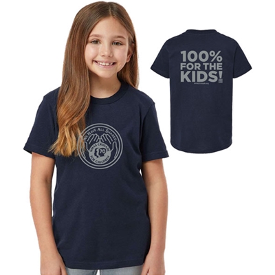 CFC222<br>Tultex Youth Tee - NAVY